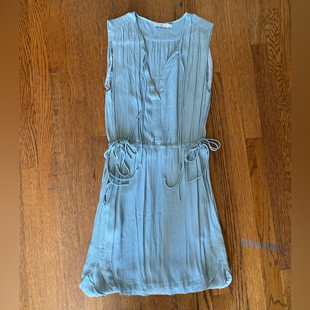 Lush Mini Dress, Seafoam Green, Size S